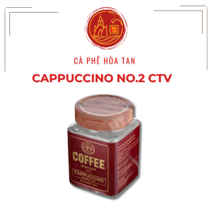 Cà Phê Hòa Tan Cappuccino No.2 CTV Hũ 180g